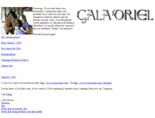 Tablet Screenshot of galadriel.shaftnet.org